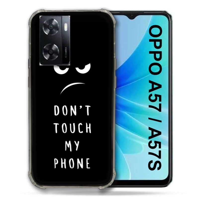 Coque Pour Oppo A57 / A57S Humour Don't Touch