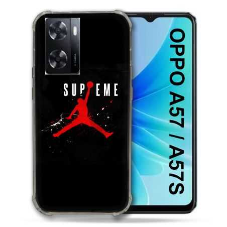 Coque Pour Oppo A57 / A57S Jordan Supreme Noir