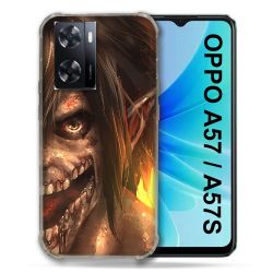 Coque Pour Oppo A57 / A57S Manga Attaque Titans Eren Titan