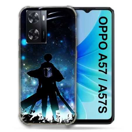 Coque Pour Oppo A57 / A57S Manga Attaque Titans Levi