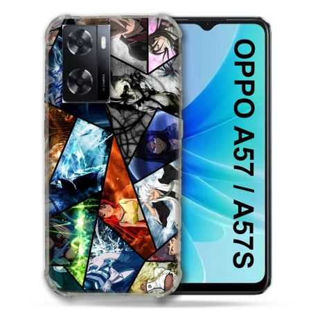 Coque Pour Oppo A57 / A57S Manga Bleach Pele Mele