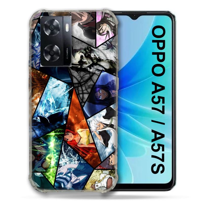 Coque Pour Oppo A57 / A57S Manga Bleach Pele Mele