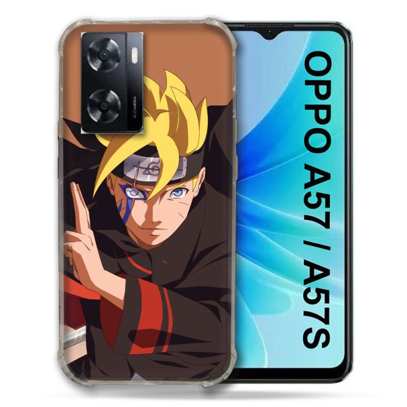 Coque Pour Oppo A57 / A57S Manga Boruto Signe