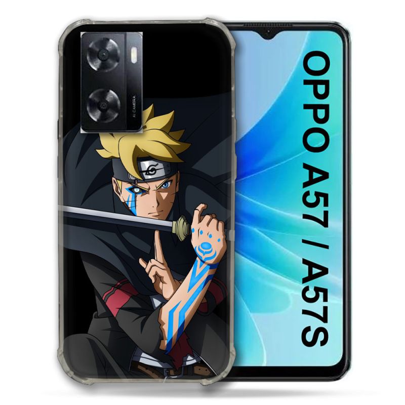 Coque Pour Oppo A57 / A57S Manga Boruto Tatouage