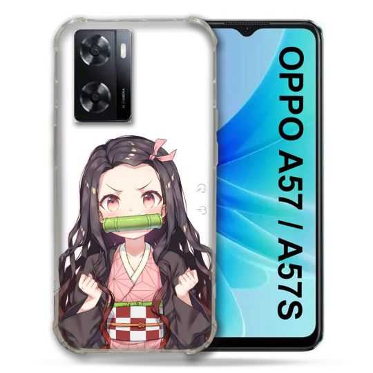 Coque Pour Oppo A57 / A57S Manga Demon Slayer Nezuko
