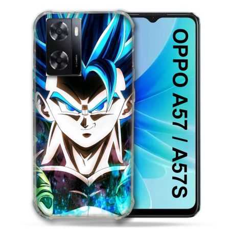 Coque Pour Oppo A57 / A57S Manga Dragon Ball Gogeta Visage