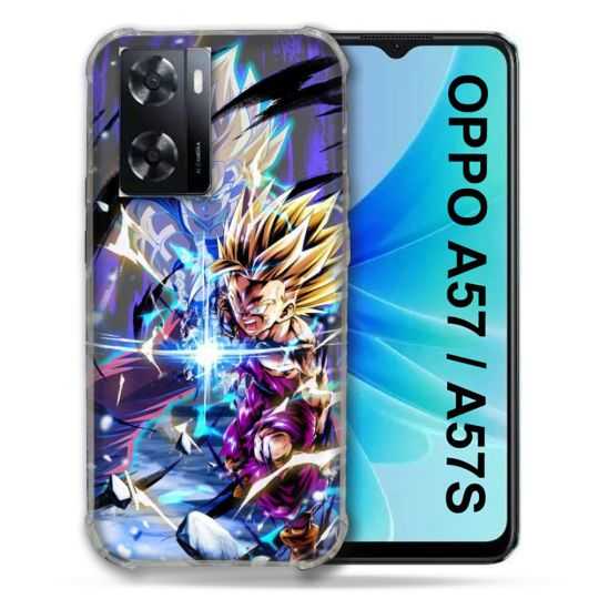 Coque Pour Oppo A57 / A57S Manga Dragon Ball Sangohan Duo