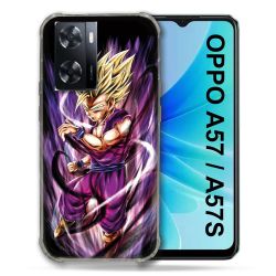 Coque Pour Oppo A57 / A57S Manga Dragon Ball Sangohan Violet