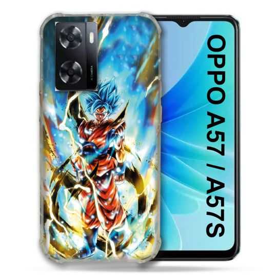 Coque Pour Oppo A57 / A57S Manga Dragon Ball Sangoku Blanc