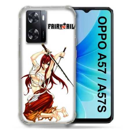 Coque Pour Oppo A57 / A57S Manga Fairy Tail Erza