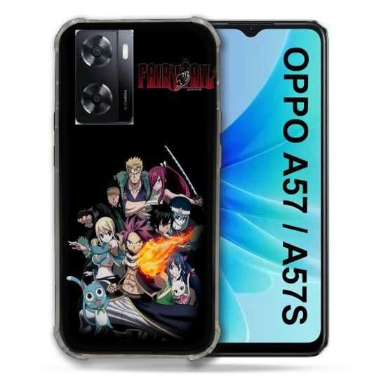 Coque Pour Oppo A57 / A57S Manga Fairy Tail Logo Team