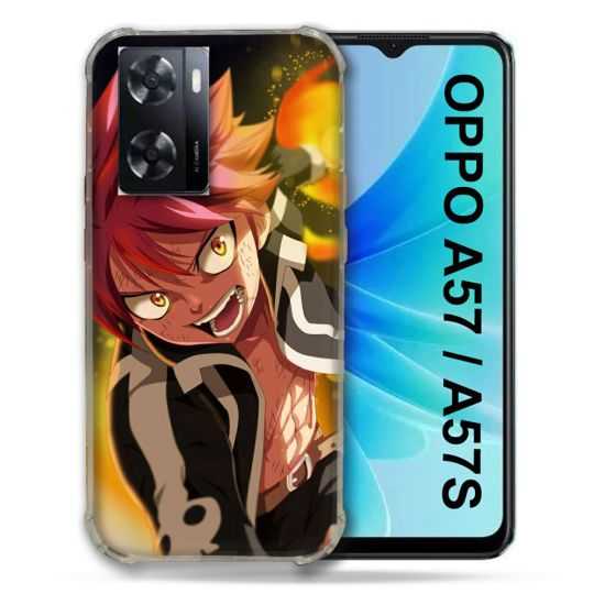Coque Pour Oppo A57 / A57S Manga Fairy Tail Natsu