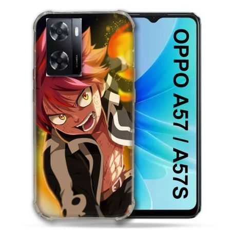 Coque Pour Oppo A57 / A57S Manga Fairy Tail Natsu