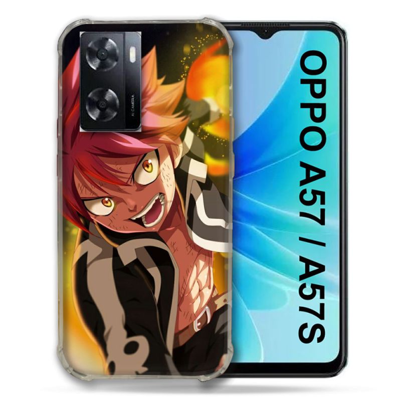 Coque Pour Oppo A57 / A57S Manga Fairy Tail Natsu