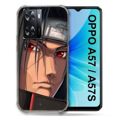 Coque Pour Oppo A57 / A57S Manga Naruto Itachi Visage