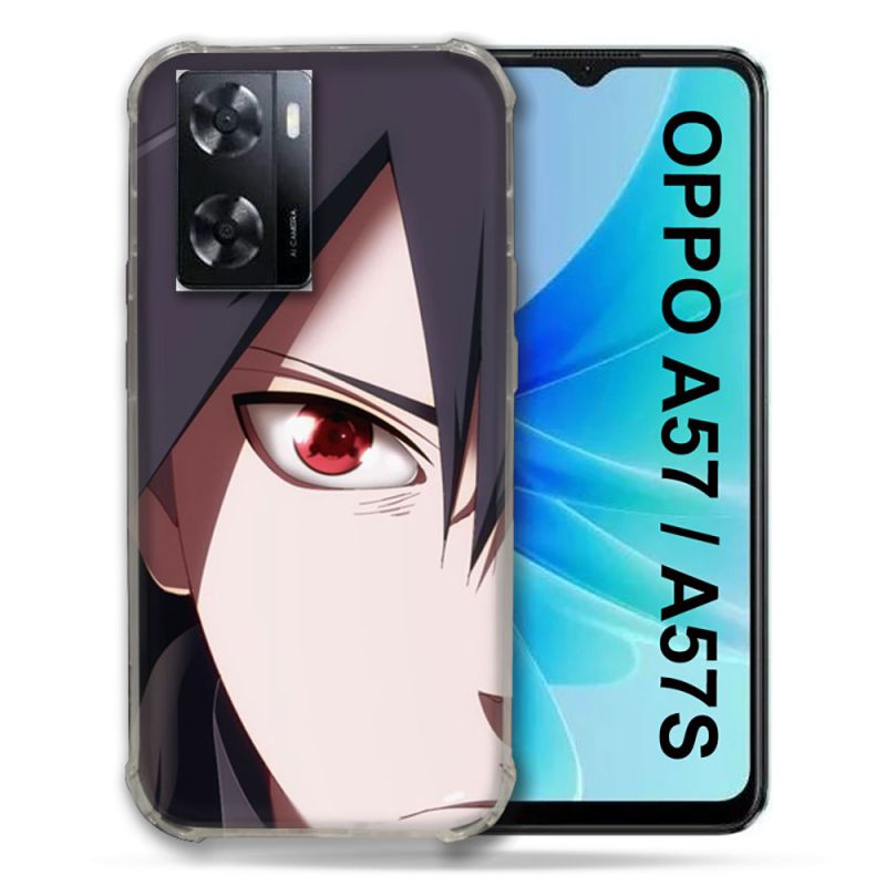 Coque Pour Oppo A57 / A57S Manga Naruto Sasuke visage