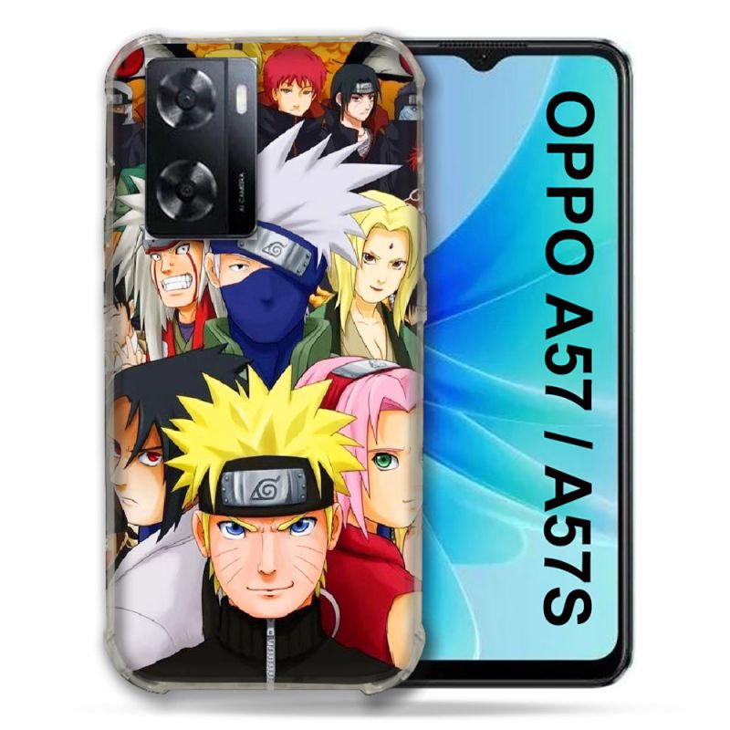 Coque Pour Oppo A57 / A57S Manga Naruto Team