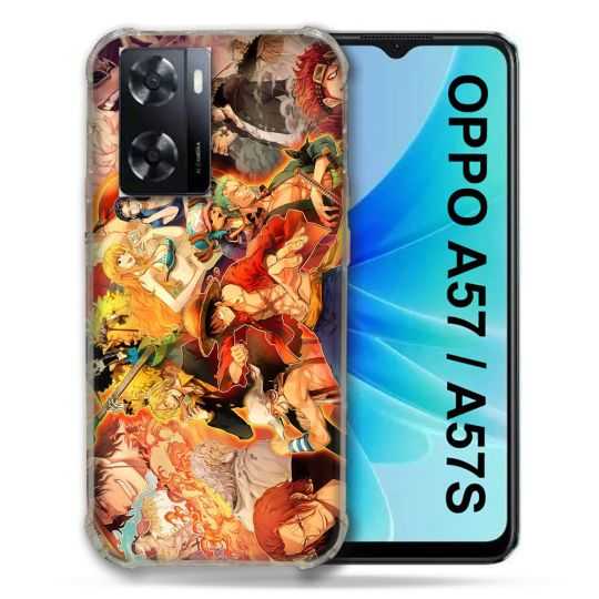 Coque Pour Oppo A57 / A57S Manga One Piece Nakama