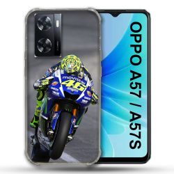 Coque Pour Oppo A57 / A57S Moto Course GP Wheeling 46