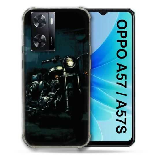 Coque Pour Oppo A57 / A57S Moto Harley Vintage