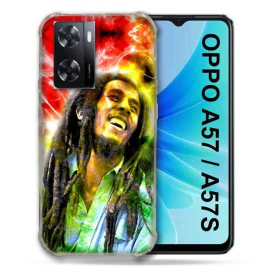 Coque Pour Oppo A57 / A57S Musique Bob Marley Color
