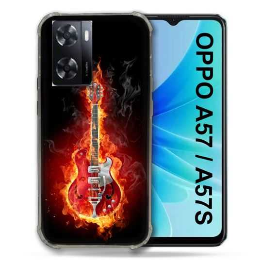 Coque Pour Oppo A57 / A57S Musique Guitare Electrique