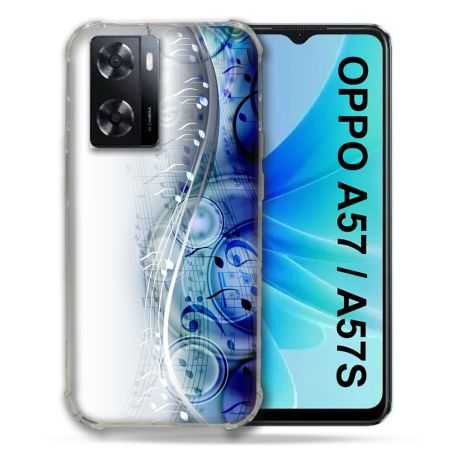 Coque Pour Oppo A57 / A57S Musique Partition Vague