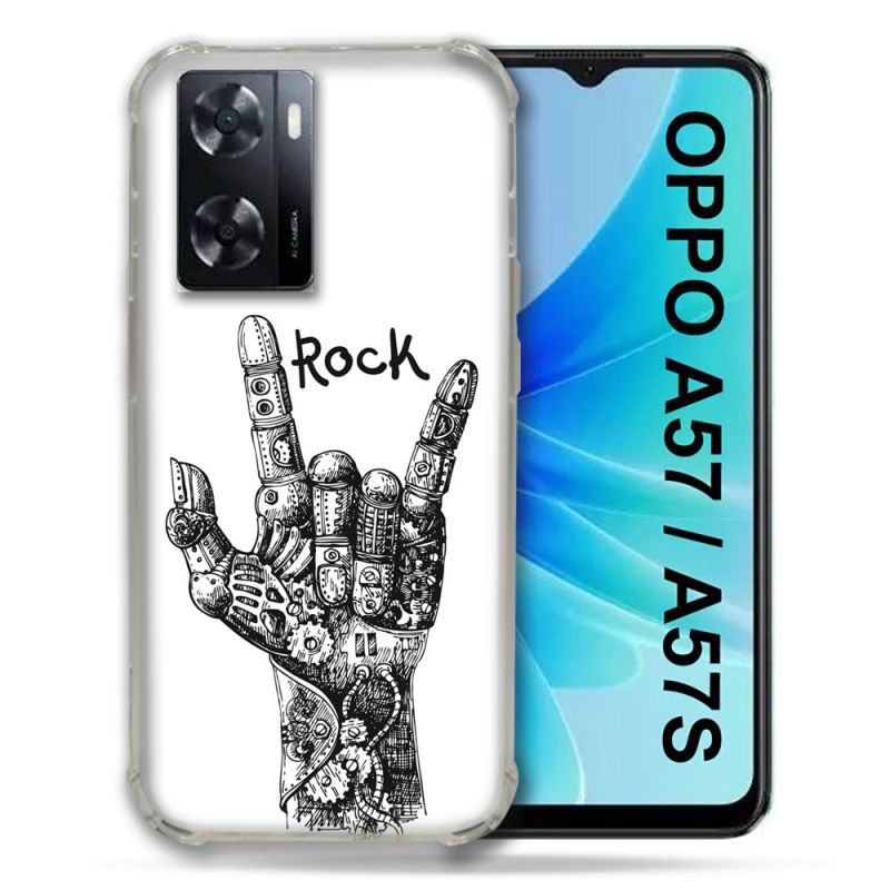 Coque Pour Oppo A57 / A57S Musique Rock Main