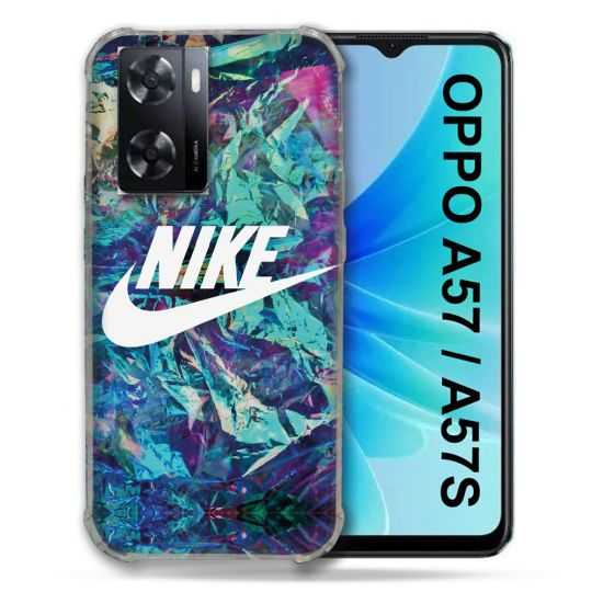 Coque Pour Oppo A57 / A57S Nike Turquoise