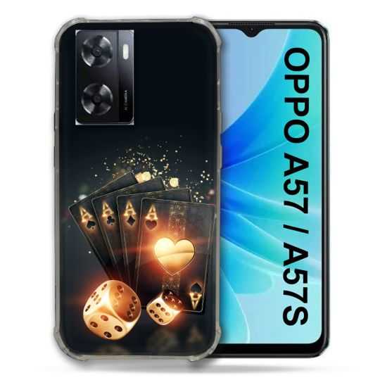 Coque Pour Oppo A57 / A57S Poker Des