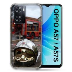 Coque Pour Oppo A57 / A57S Pompier Casque Camion