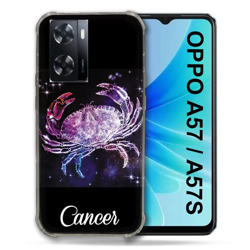 Coque Pour Oppo A57 / A57S Signe Zodiaque 2 Cancer