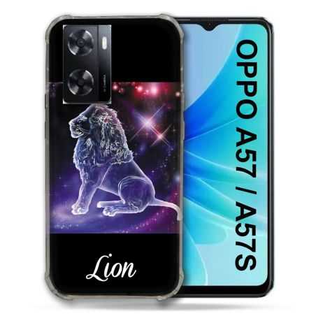 Coque Pour Oppo A57 / A57S Signe Zodiaque 2 Lion
