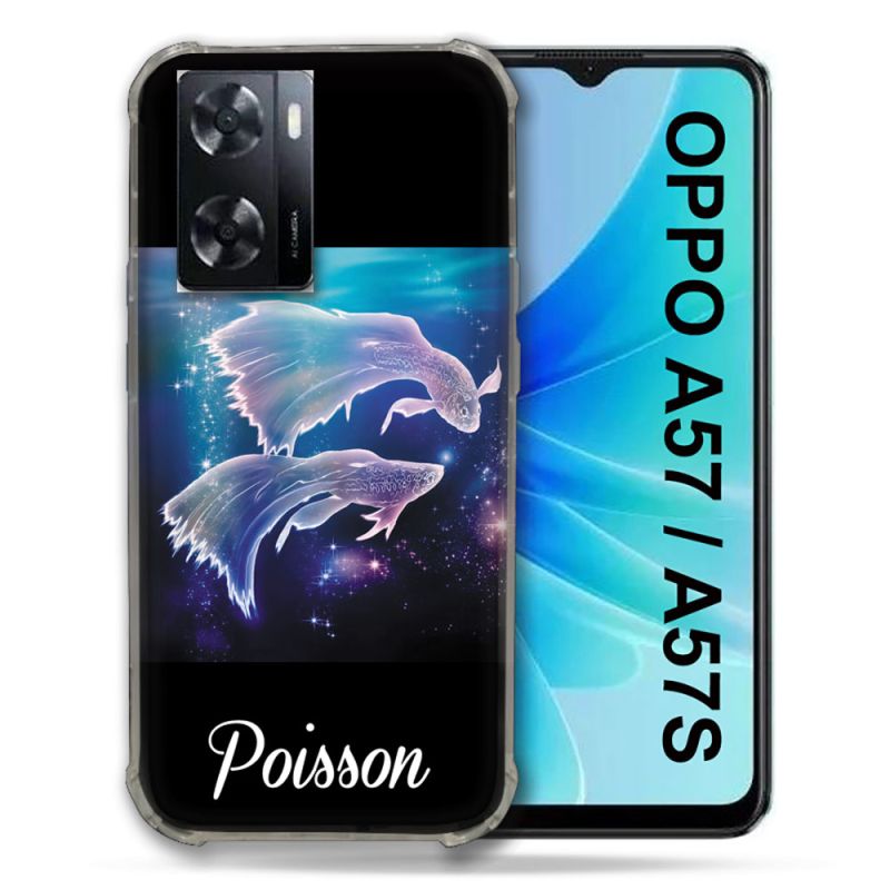 Coque Pour Oppo A57 / A57S Signe Zodiaque 2 Poisson