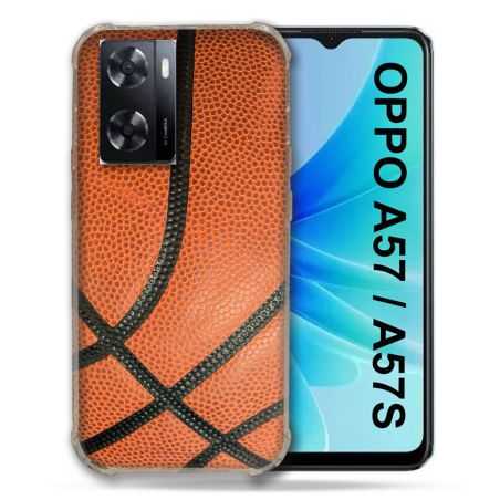 Coque Pour Oppo A57 / A57S Sport Ballon Basket