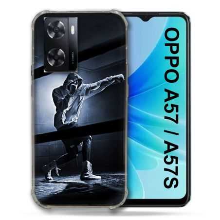 Coque Pour Oppo A57 / A57S Sport Boxe Poing