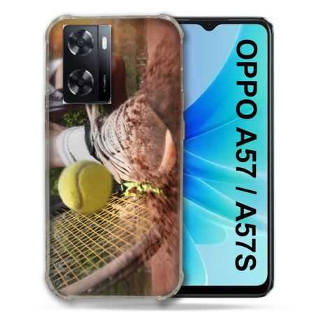 Coque Pour Oppo A57 / A57S Sport Tennis Glissade