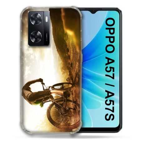 Coque Pour Oppo A57 / A57S Sport VTT Soleil