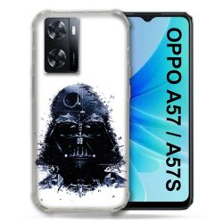 Coque Pour Oppo A57 / A57S Star Wars - Dark Vador Blanc