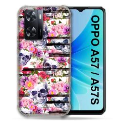Coque Pour Oppo A57 / A57S Tete de Mort Pattern