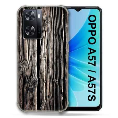 Coque Pour Oppo A57 / A57S Texture Bois