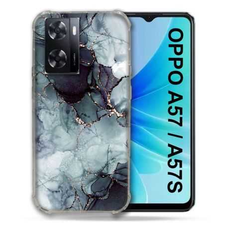 Coque Pour Oppo A57 / A57S Texture Marbre Gris