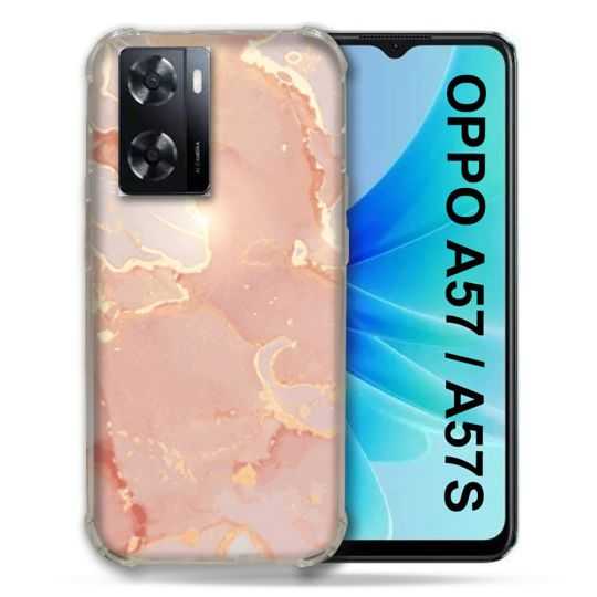 Coque Pour Oppo A57 / A57S Texture Marbre Rose