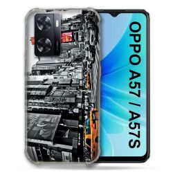Coque Pour Oppo A57 / A57S Voyage Amerique USA New York Taxi