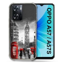 Coque Pour Oppo A57 / A57S Voyage Angleterre Londres Vintage
