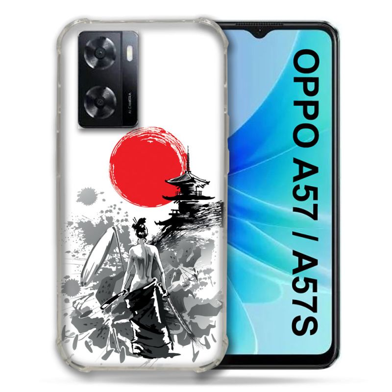 Coque Pour Oppo A57 / A57S Voyage Japon Femme