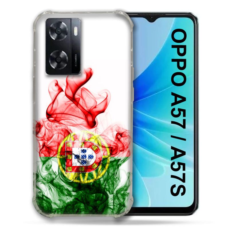 Coque Pour Oppo A57 / A57S Voyage Portugal Flamme