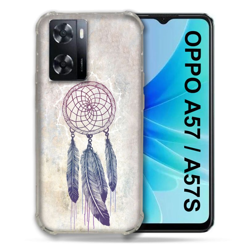 Coque Pour Oppo A57 / A57S Zen Attrape Reve Blanc