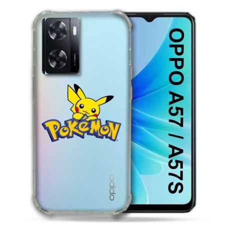 Coque Transparente Pour Oppo A57 / A57S Pokemon