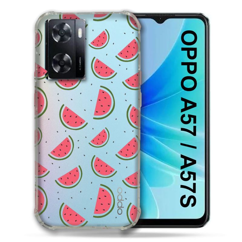 Coque Transparente Pour Oppo A57 / A57S Pasteque